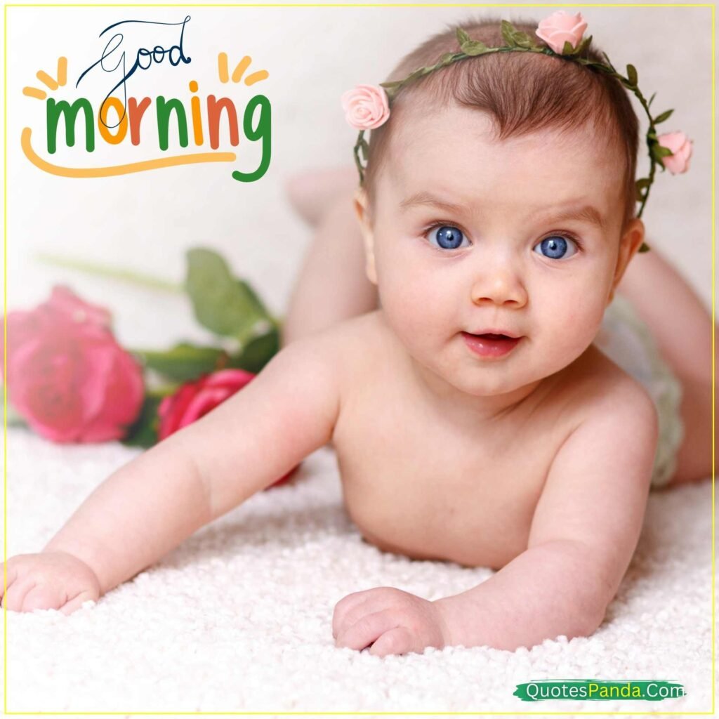 Cute Small Baby Smile Good Morning Images Hd