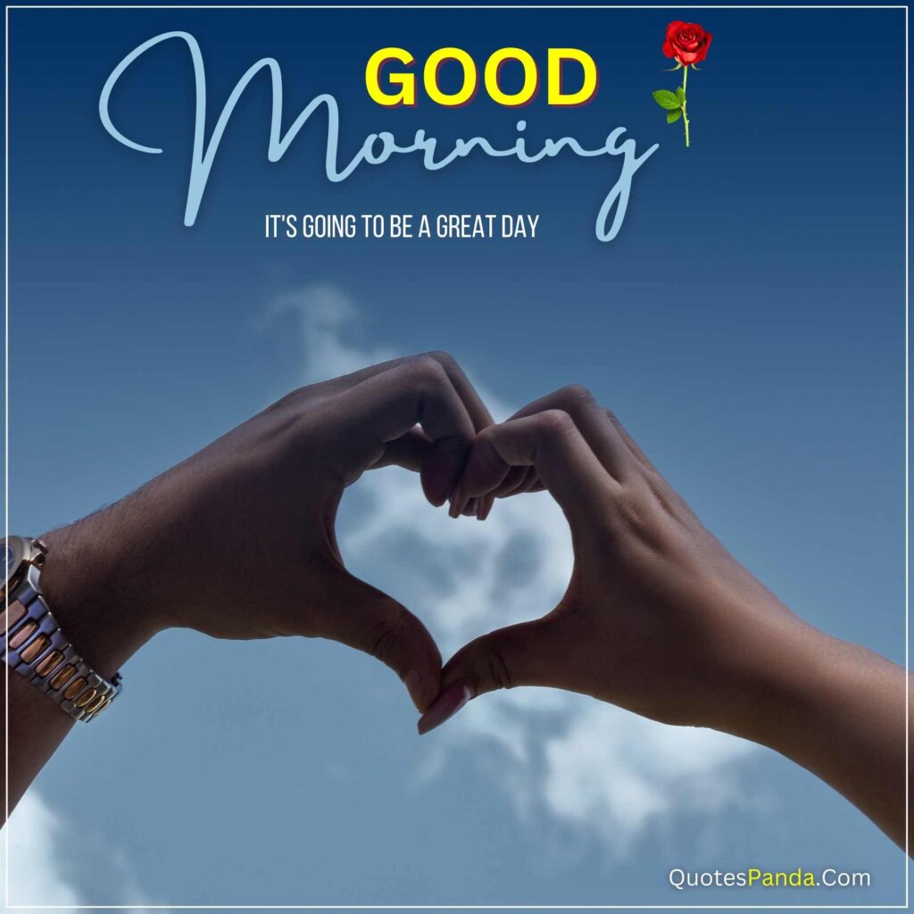 Good Morning Couple Wish In Hand Images Hd