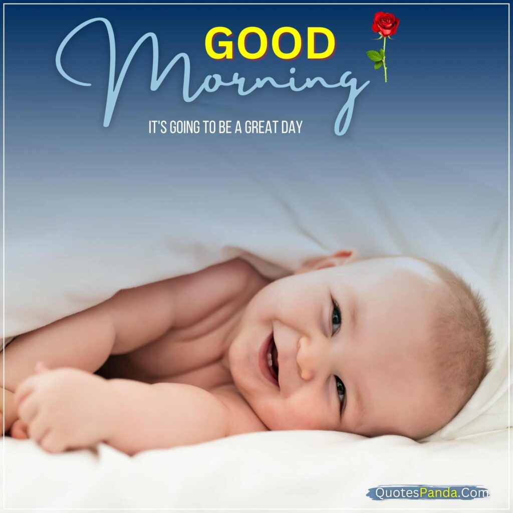 Cute Baby Good Morning Funny Smile Picture hd