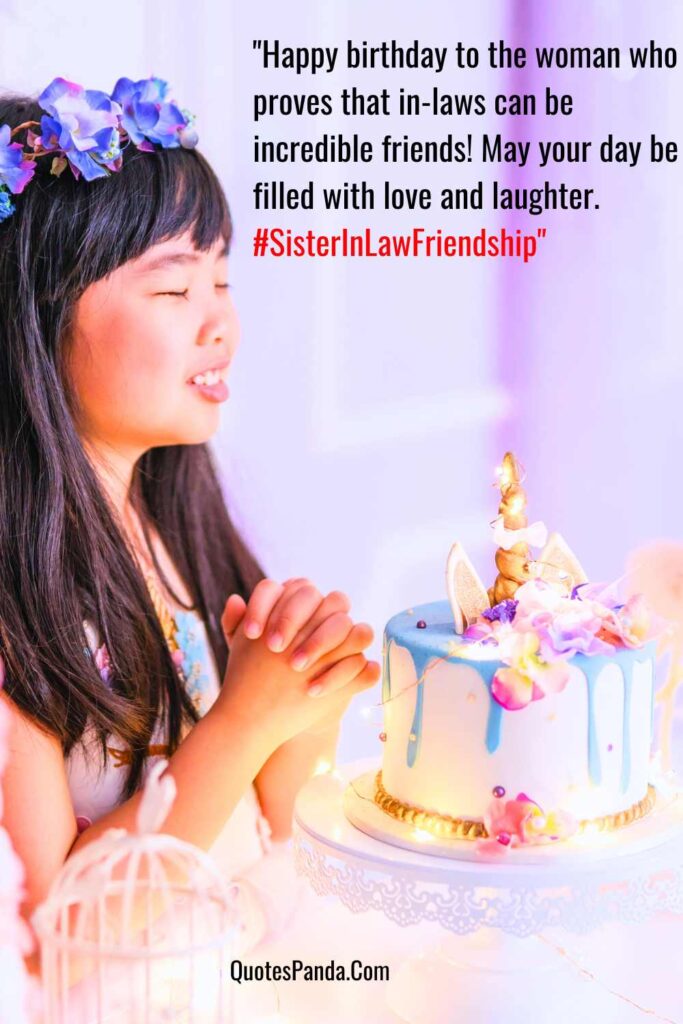 happy birthday sister in law comedian quotes with msg