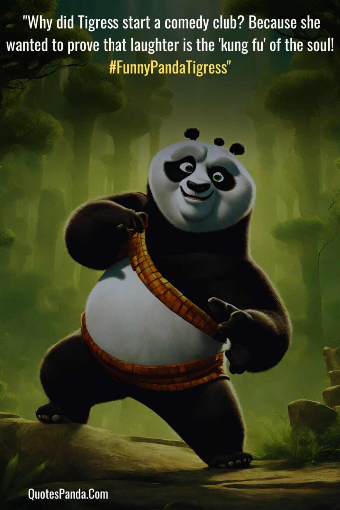 fuuny jack black kung fu panda quotes
