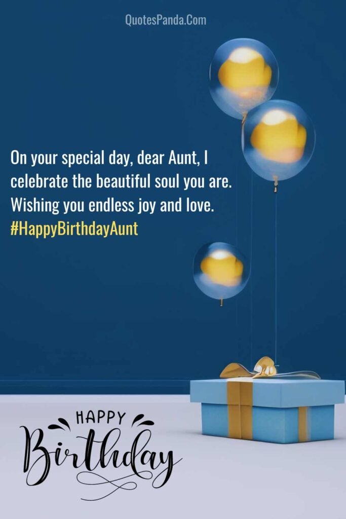 Sentimental Birthday Wishes for Aunt messages