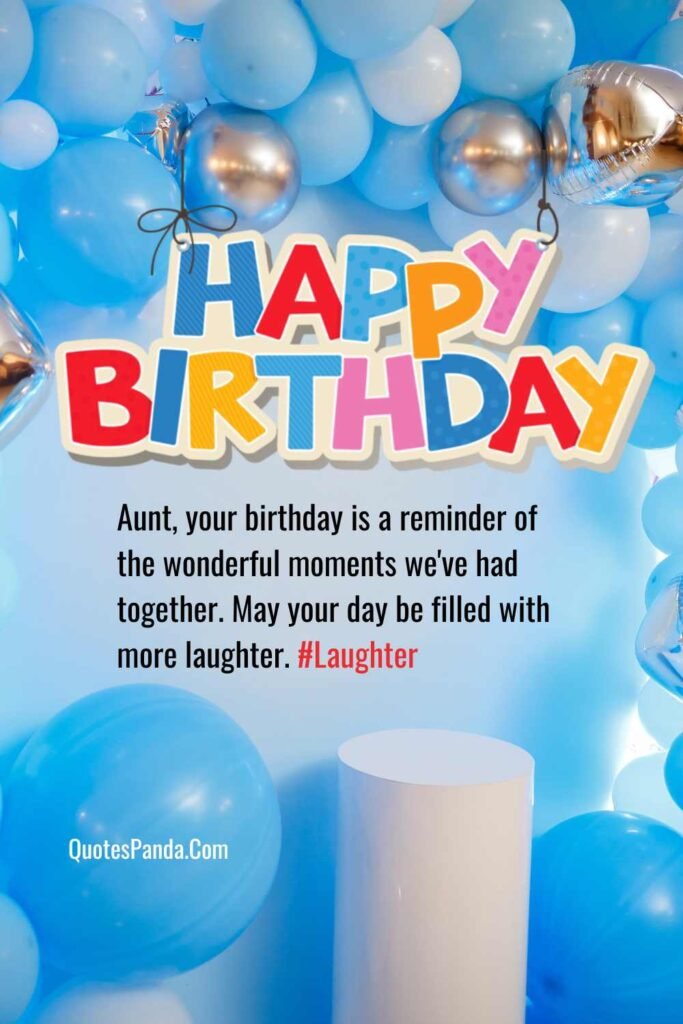 Birthday Quotes for Aunt from Niece quotes