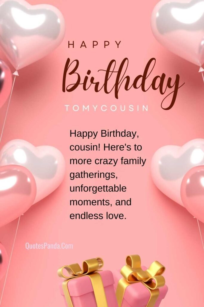 heartfelt happy birthday cousin wishes and Messages
