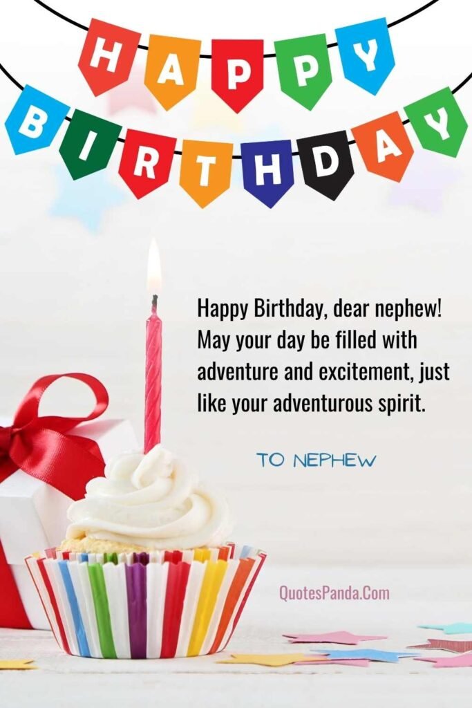 memoriable birthday nephew quotes and images