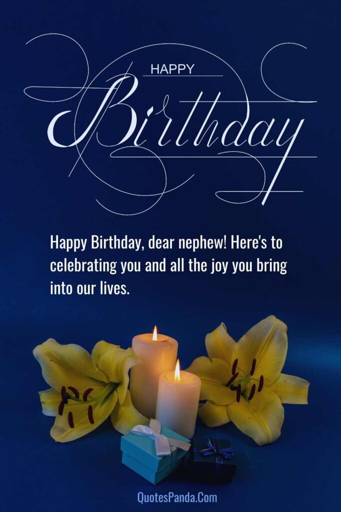 nephew birthday to you messages with text