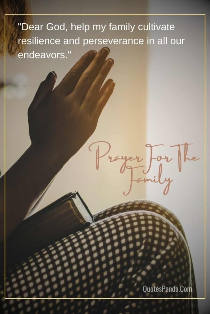 family prayer for safety in bad time 