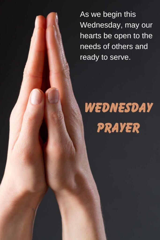 prayers for wednesday evening images with picture