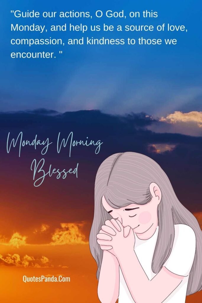 powerful monday morning prayer For work messgaes