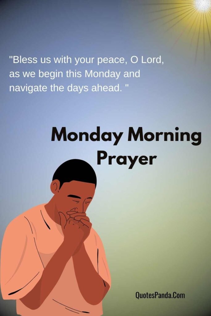 monday morning prayer blessings images