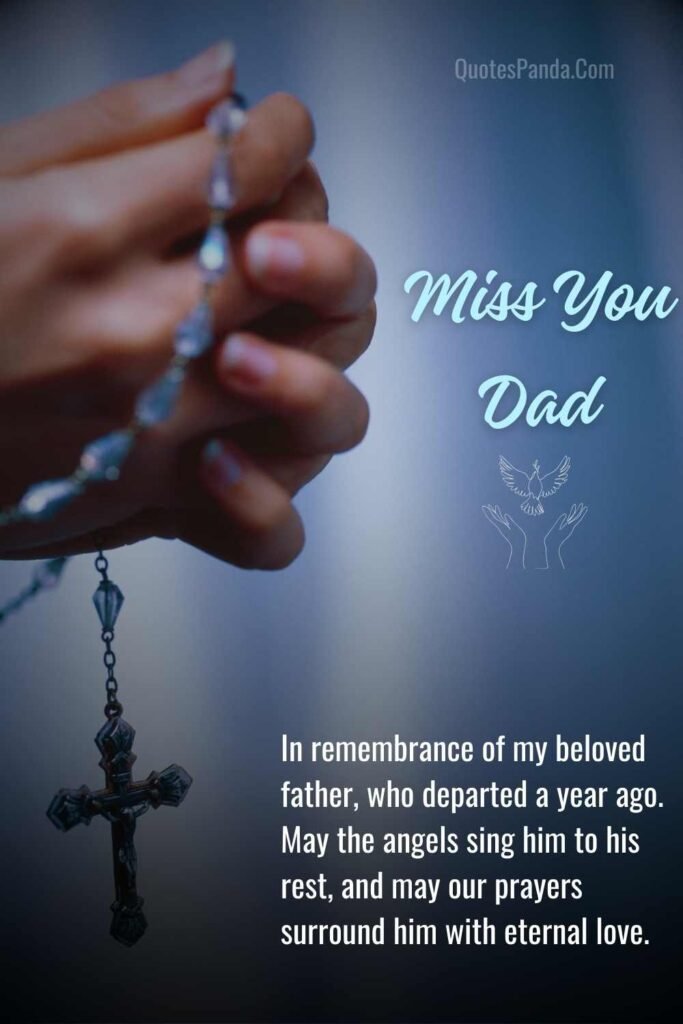 quotes death anniversary father images