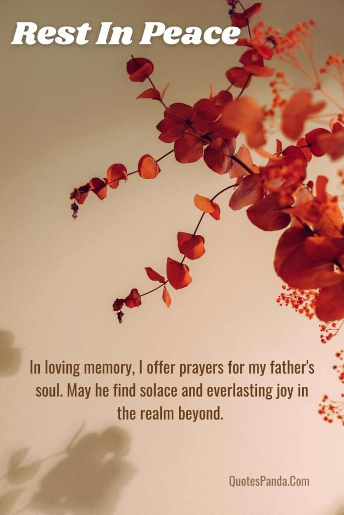 death anniversary for dad soul quotes
