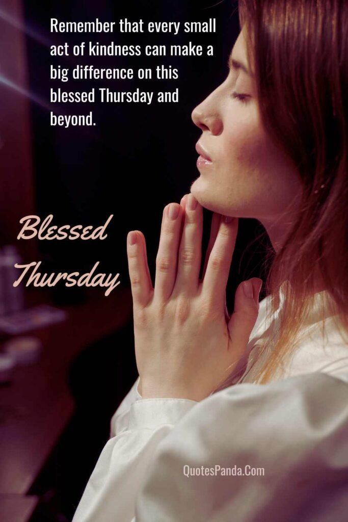 happy and blessed thursday Photo