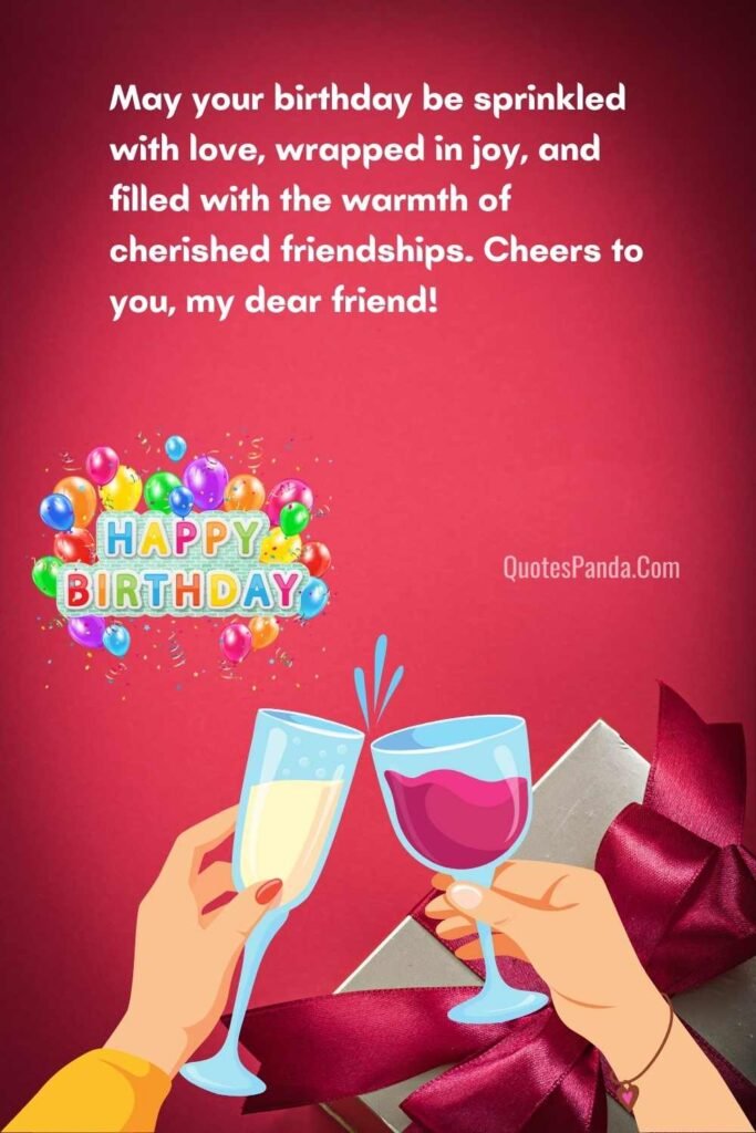 Sentimental Birthday Messages to Your Friendship images