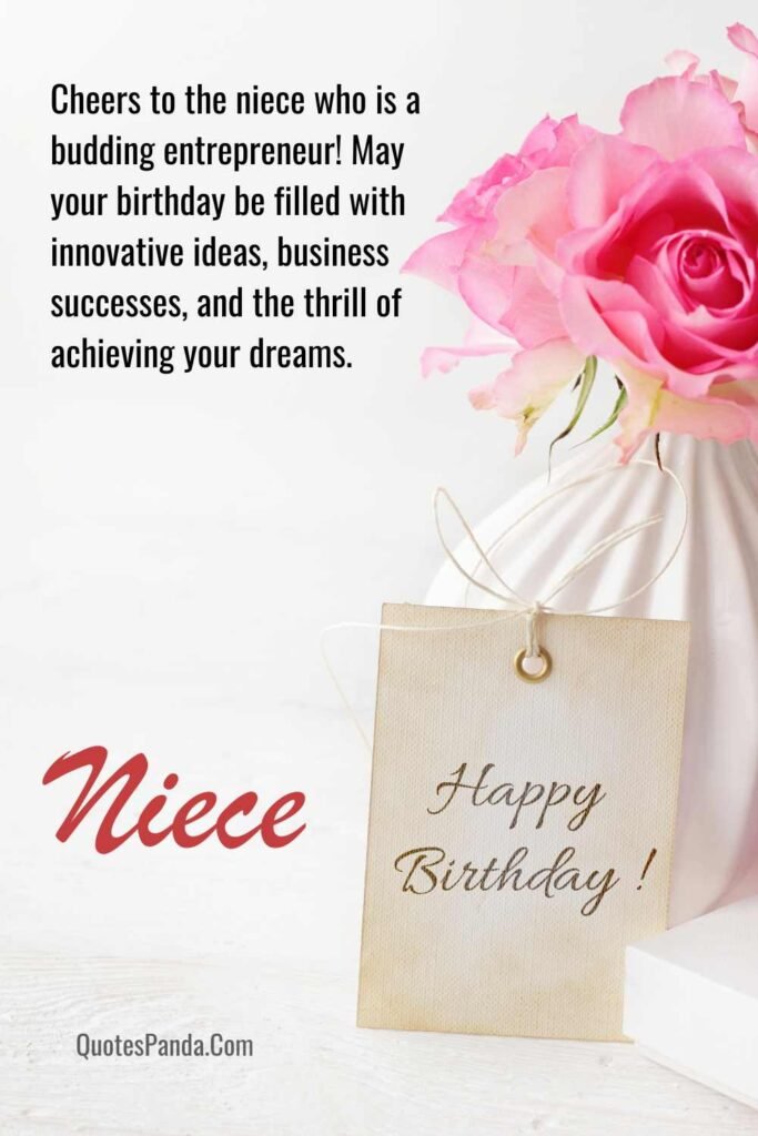 Niece birthday joyful quotes and delightful images
