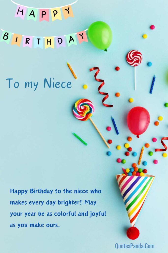 Cute niece birthday wishes images