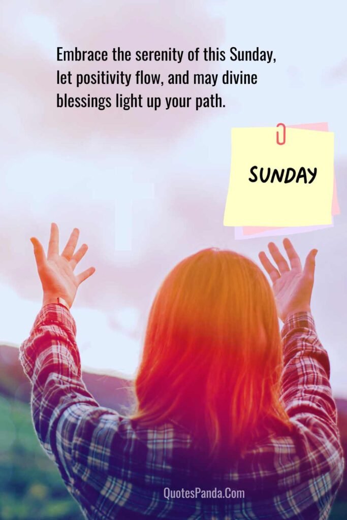 sunday blessing with scripture images