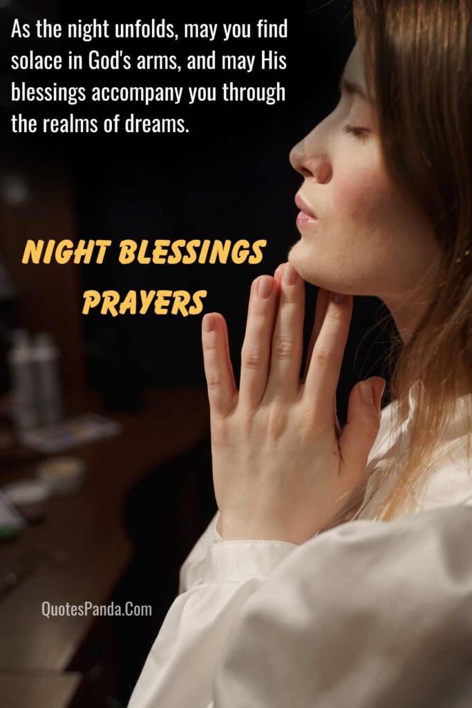 night blessings prayers heavenly dreams pictures
