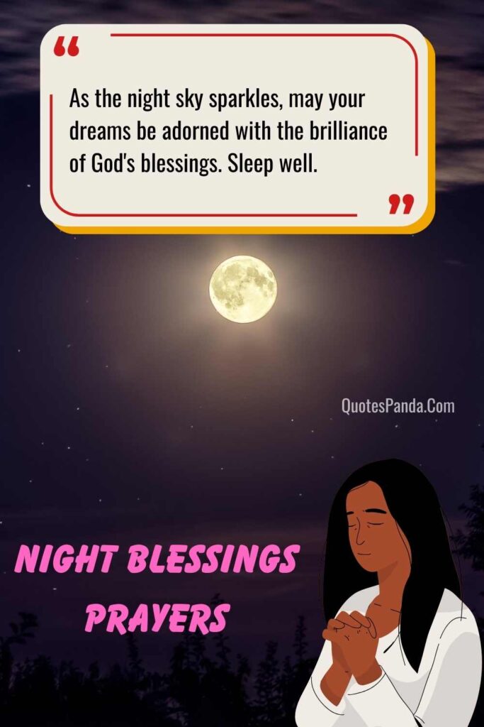 soothing bedtime blessings prayer pics with quotes