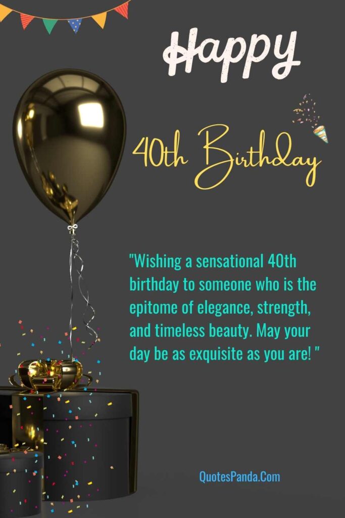 40th birthday wishes and images with love  quotes