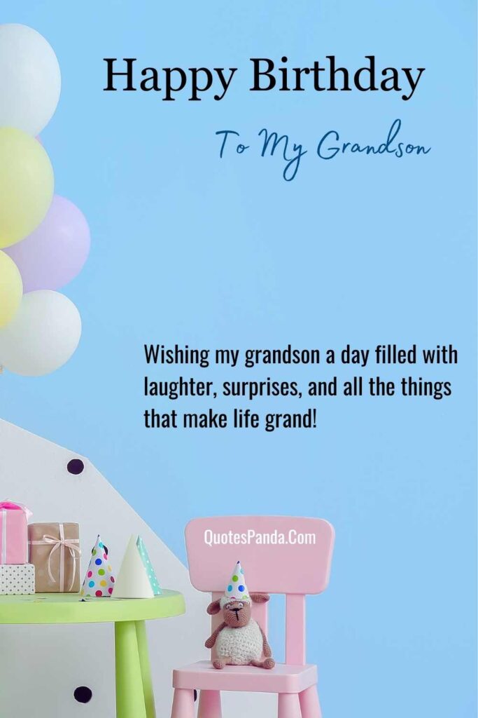 funny grandson birthday card quotes and images