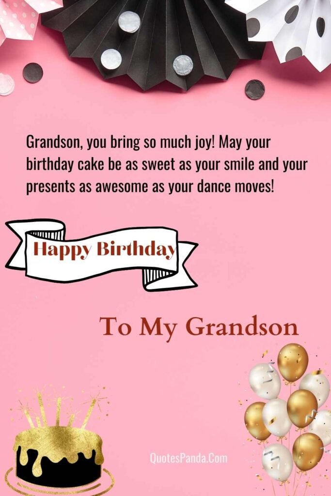 funny birthday cards for grandson in lowercase