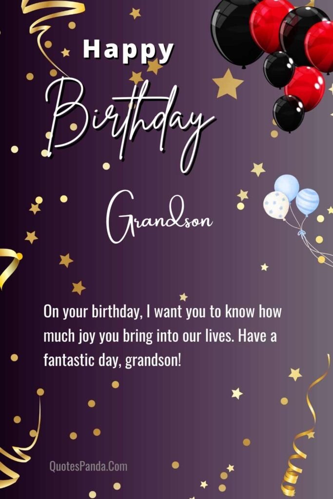 warmest birthday greetings to my sweet grandson images