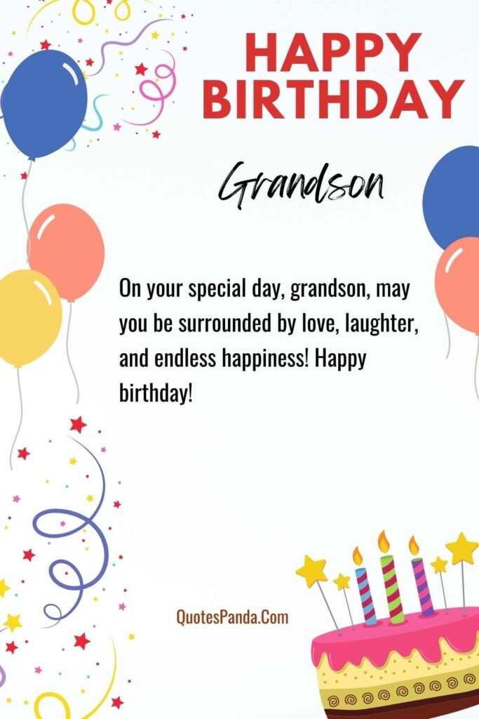 sweet grandson birthday greetings images