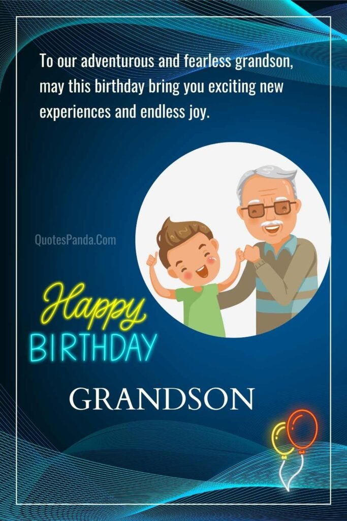 happy birthday wishes to my grandson greetings