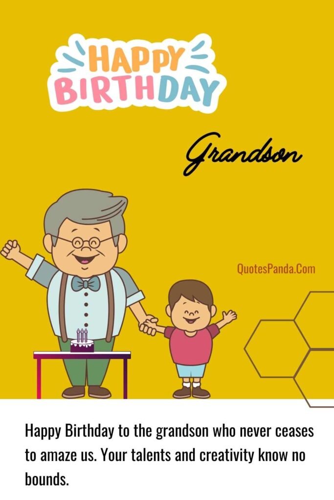 special grandson birthday wishes messages