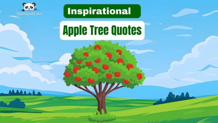 129+ Inspirational Apple Tree Quotes To Reflect On Nature's Wisdom