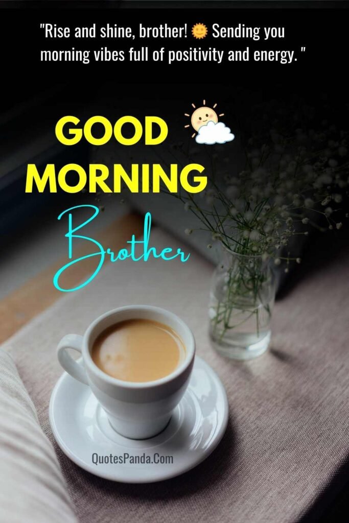 sunny greetings for beloved bro good morning wishes images