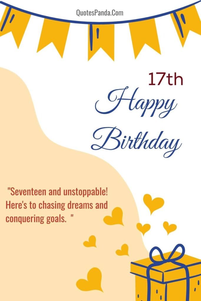 happiness fills your 17th birthday bash quotes with images