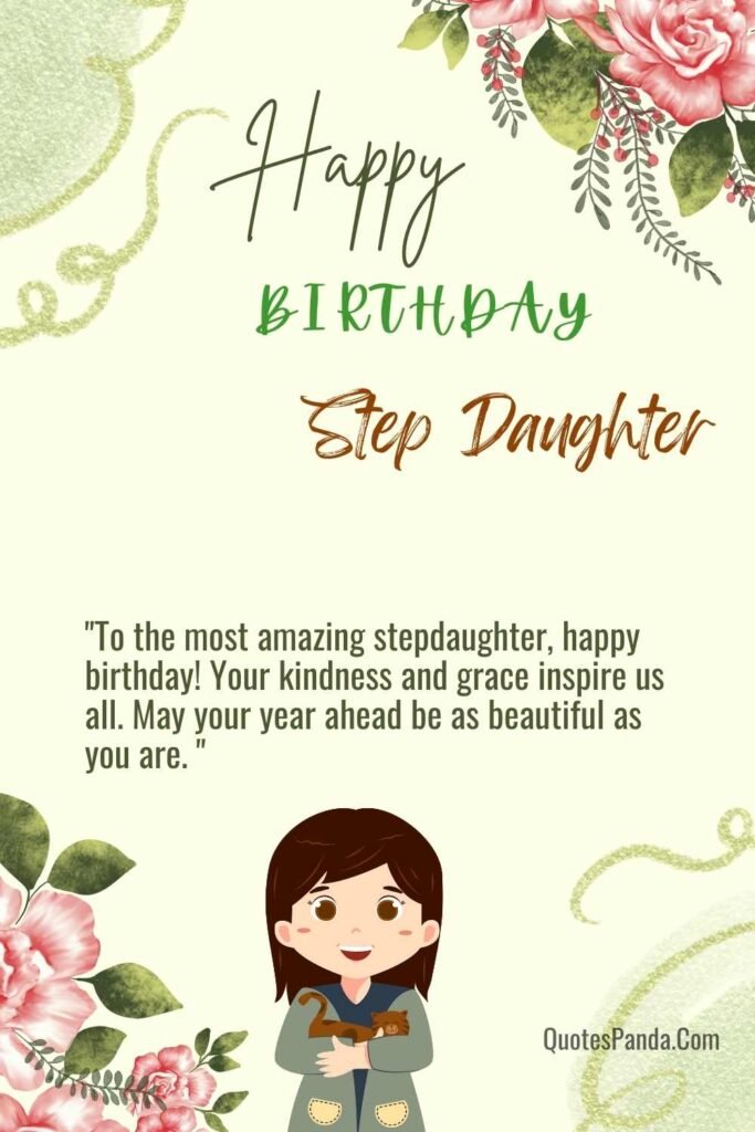 stepdaughter birthday love message sweet images