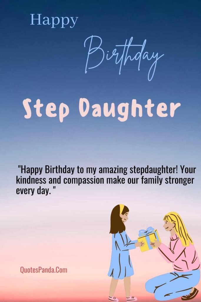 stepdaughter birthday blessings happiness message 