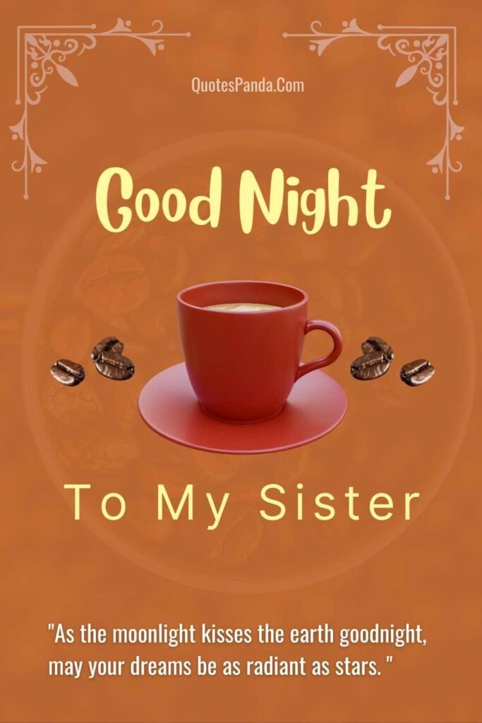 sweet dreams sisterly love goodnight images with quotes
